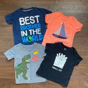 Bundle of Carter’s 3 month t-shirts